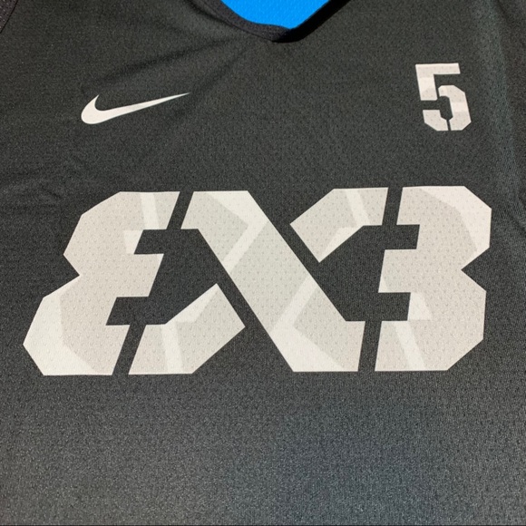 Nike Fiba 3x3 #5 basketball jersey reversible - Picture 2 of 7